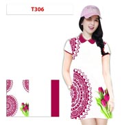 In hoa văn áo đầm