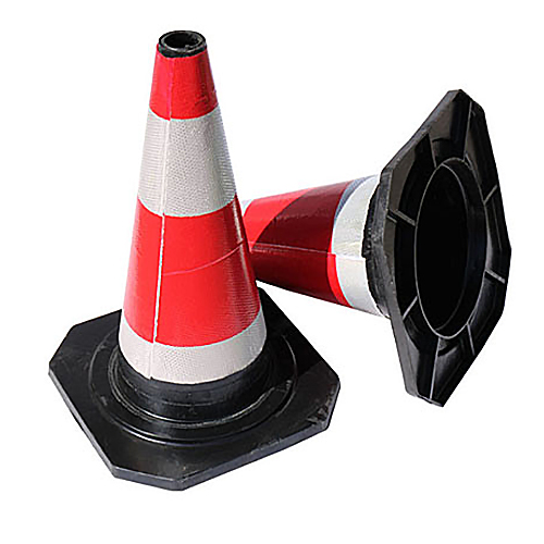 Cọc tiêu cao su 65cm