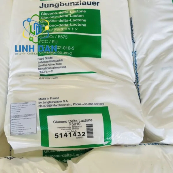 Đường nho GDL Glucono Delta Lactone C6H10O6