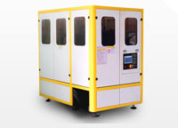 Máy thổi chai PET tự động ra 2 sản phẩm HZ 880B