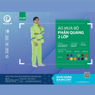 Áo mưa phản quang