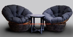 Bàn ghế lục bình