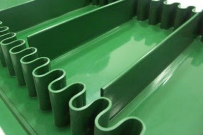 Băng tải PVC dán bèo cao su