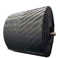 Băng tải cao su gân V 4 lớp bố dày 9mm gân 6mm