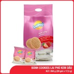 Bánh cookies Lai Phú kem dâu 350g