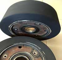 Bánh xe cao su chịu lực