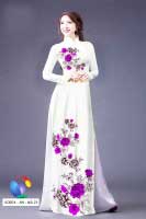 In hoa văn áo dài