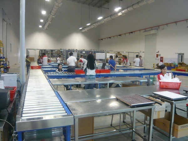 Băng tải con lăn