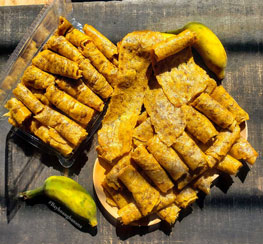 Chuối xiêm sấy khô