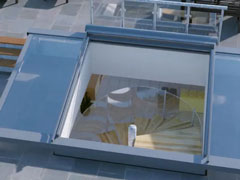 Cổng sân thượng tự động