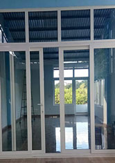 Cửa lùa nhôm kính