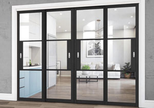 Cửa nhôm phòng khách