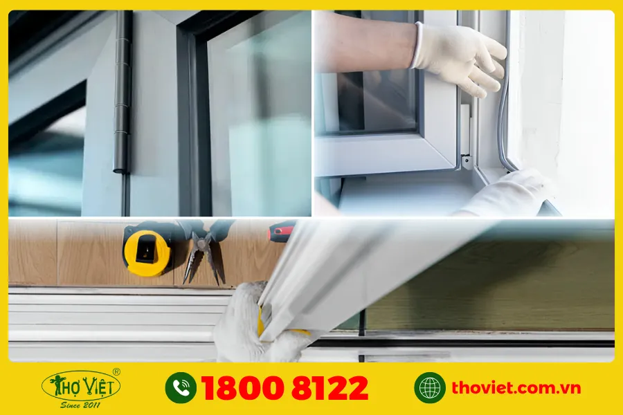 Dịch vụ sửa chữa cửa nhôm kính