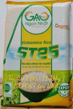 Gạo ST25 export