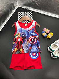 In quần áo bé nam