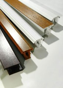 Thanh nhôm vân gỗ