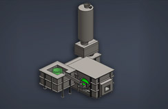 Lò nấu Kẽm Oxit