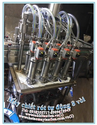 Máy chiết rót tự động 8 vòi