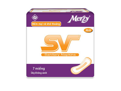 Băng vệ sinh phụ nữ Merzy SV