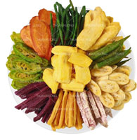 Rau củ sấy giòn