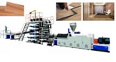 Máy sản xuất sàn nhưa