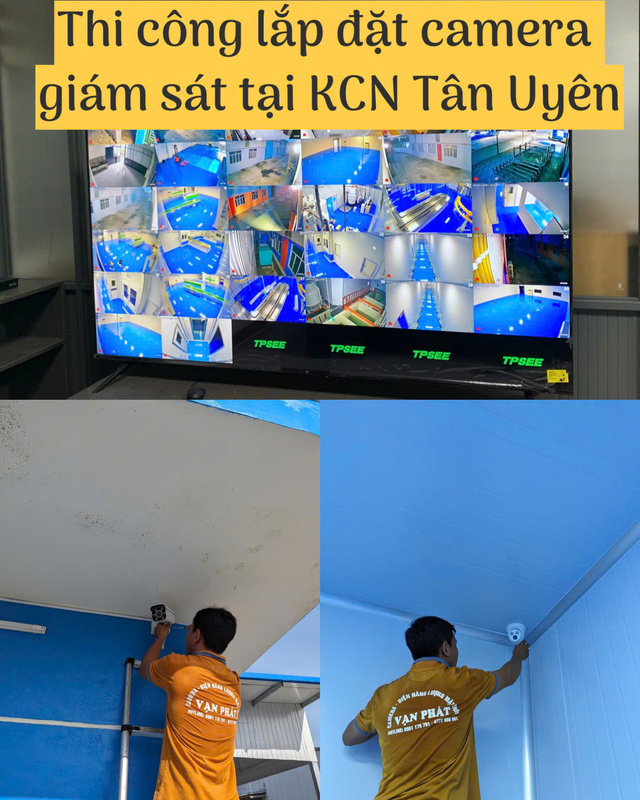 Thi công lắp đặt Camera giám sát