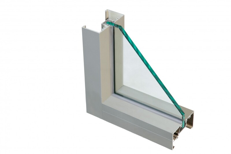 Vách kính cố định hệ W38x76