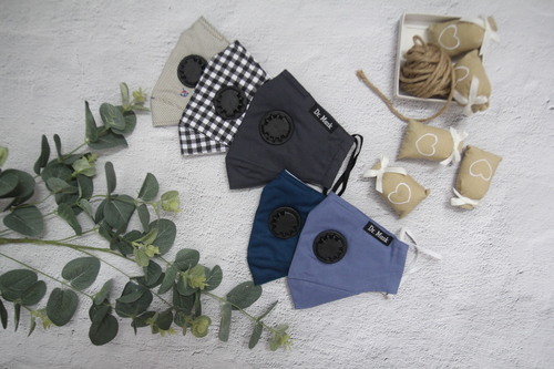 Khẩu trang vải 3D người lớn có van